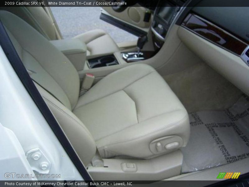 White Diamond Tri-Coat / Cocoa/Cashmere 2009 Cadillac SRX V6