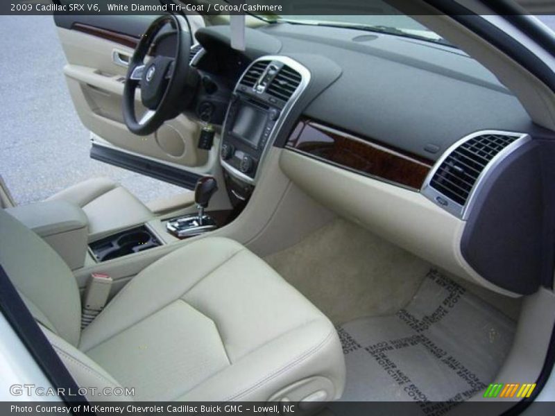 White Diamond Tri-Coat / Cocoa/Cashmere 2009 Cadillac SRX V6