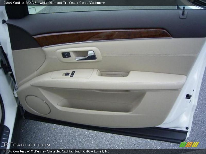 White Diamond Tri-Coat / Cocoa/Cashmere 2009 Cadillac SRX V6