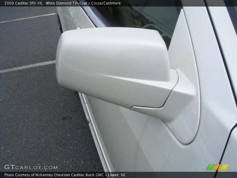 White Diamond Tri-Coat / Cocoa/Cashmere 2009 Cadillac SRX V6