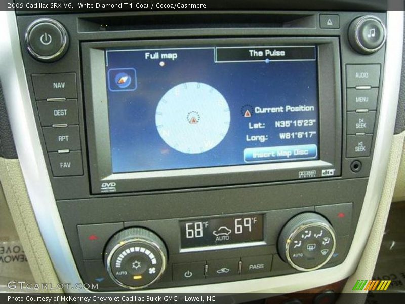 White Diamond Tri-Coat / Cocoa/Cashmere 2009 Cadillac SRX V6