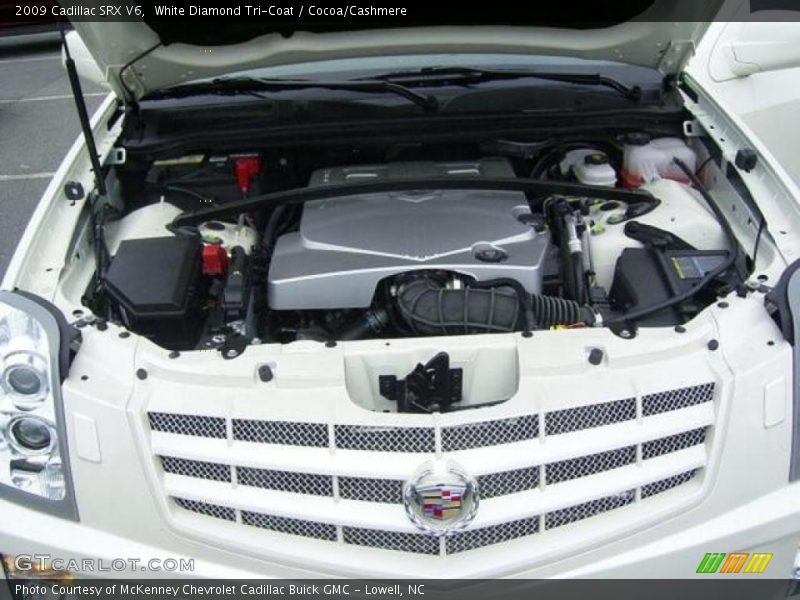 White Diamond Tri-Coat / Cocoa/Cashmere 2009 Cadillac SRX V6