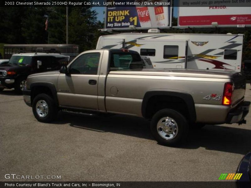 Light Pewter Metallic / Dark Charcoal 2003 Chevrolet Silverado 2500HD Regular Cab 4x4