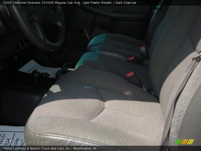 Light Pewter Metallic / Dark Charcoal 2003 Chevrolet Silverado 2500HD Regular Cab 4x4