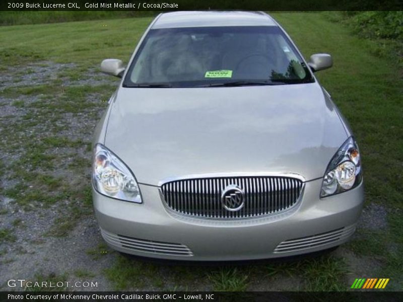 Gold Mist Metallic / Cocoa/Shale 2009 Buick Lucerne CXL