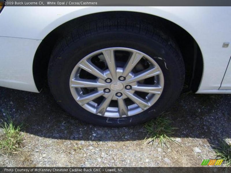 White Opal / Cocoa/Cashmere 2009 Buick Lucerne CX