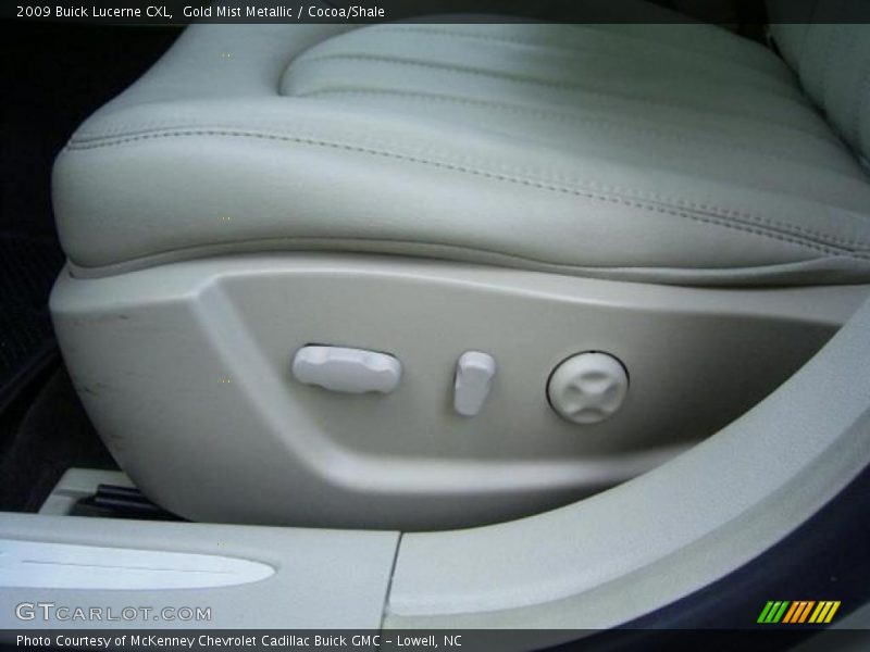 Gold Mist Metallic / Cocoa/Shale 2009 Buick Lucerne CXL