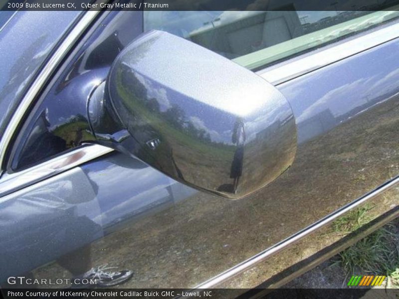 Cyber Gray Metallic / Titanium 2009 Buick Lucerne CX