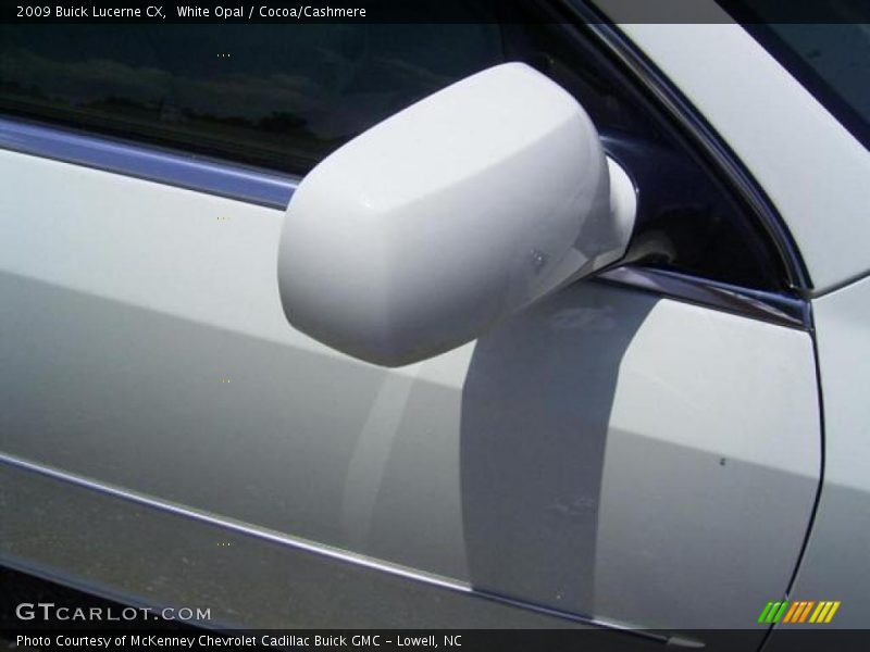 White Opal / Cocoa/Cashmere 2009 Buick Lucerne CX