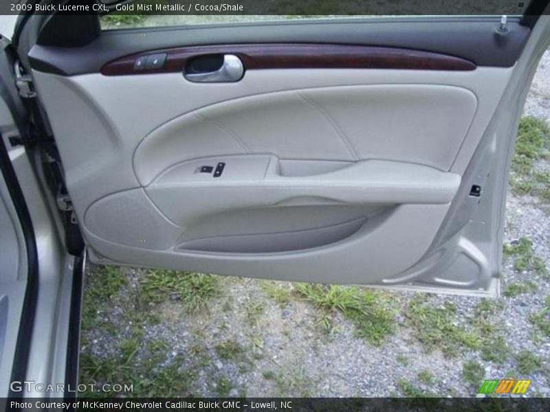 Gold Mist Metallic / Cocoa/Shale 2009 Buick Lucerne CXL