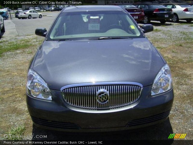 Cyber Gray Metallic / Titanium 2009 Buick Lucerne CX