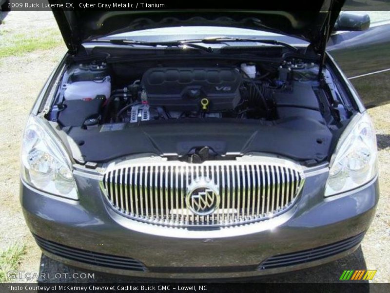 Cyber Gray Metallic / Titanium 2009 Buick Lucerne CX