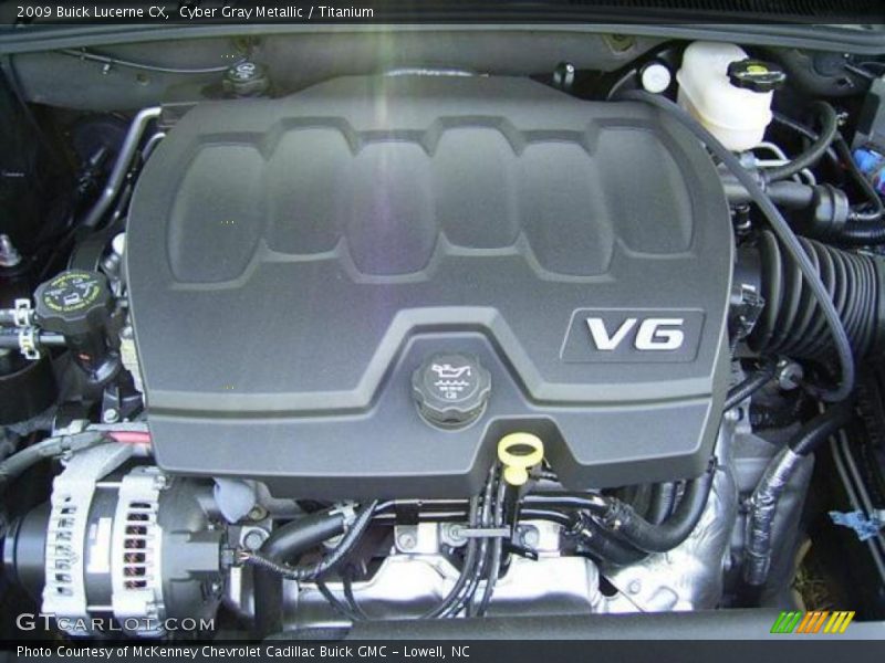 Cyber Gray Metallic / Titanium 2009 Buick Lucerne CX