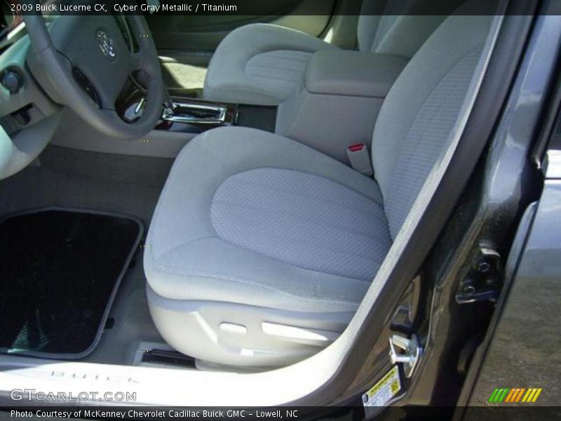 Cyber Gray Metallic / Titanium 2009 Buick Lucerne CX