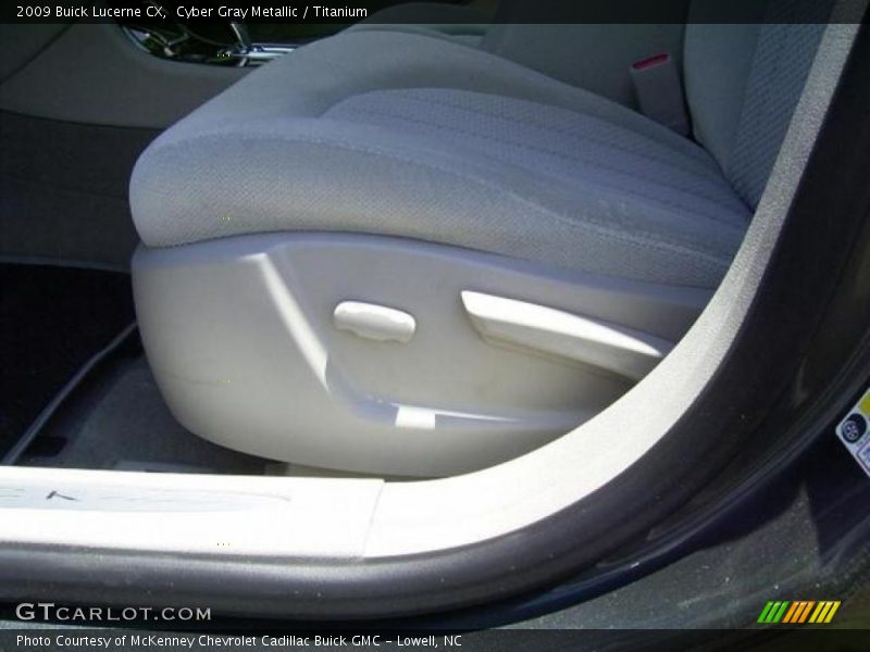 Cyber Gray Metallic / Titanium 2009 Buick Lucerne CX