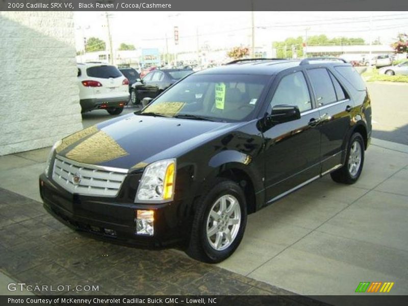 Black Raven / Cocoa/Cashmere 2009 Cadillac SRX V6