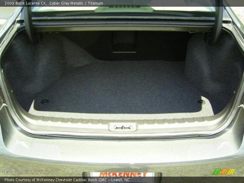 Cyber Gray Metallic / Titanium 2009 Buick Lucerne CX