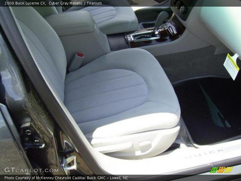 Cyber Gray Metallic / Titanium 2009 Buick Lucerne CX