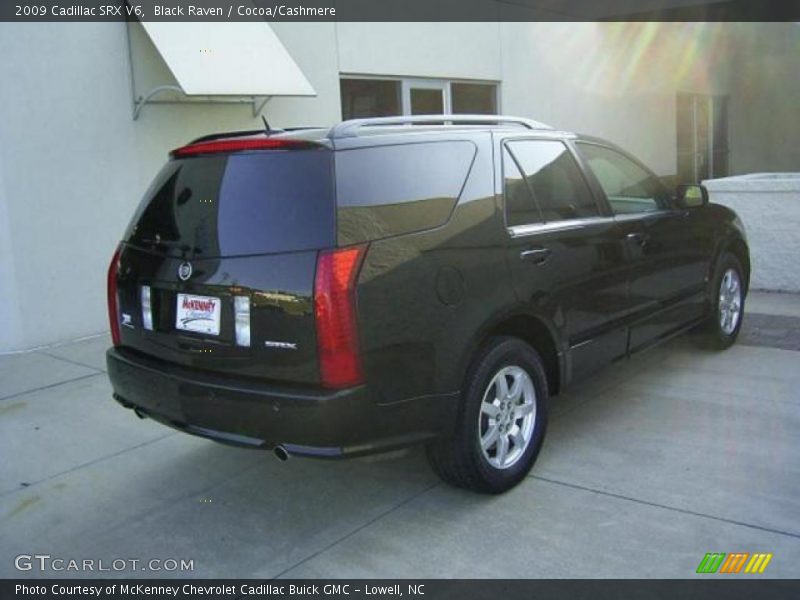 Black Raven / Cocoa/Cashmere 2009 Cadillac SRX V6