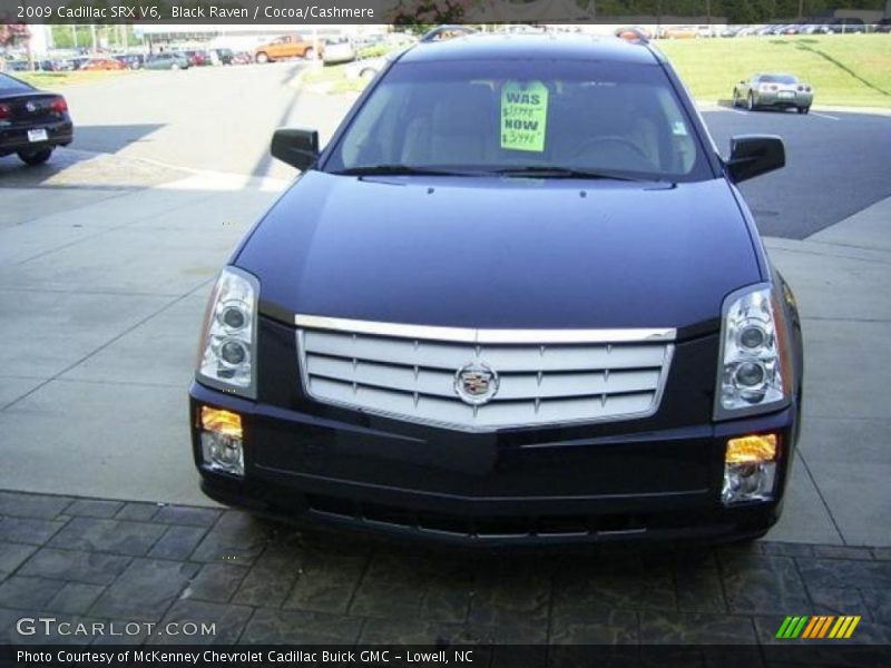 Black Raven / Cocoa/Cashmere 2009 Cadillac SRX V6