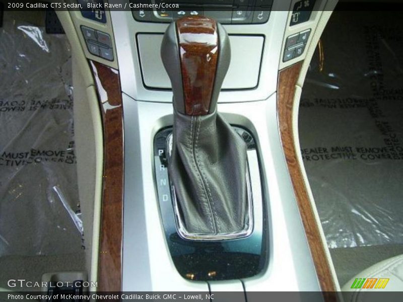 Black Raven / Cashmere/Cocoa 2009 Cadillac CTS Sedan
