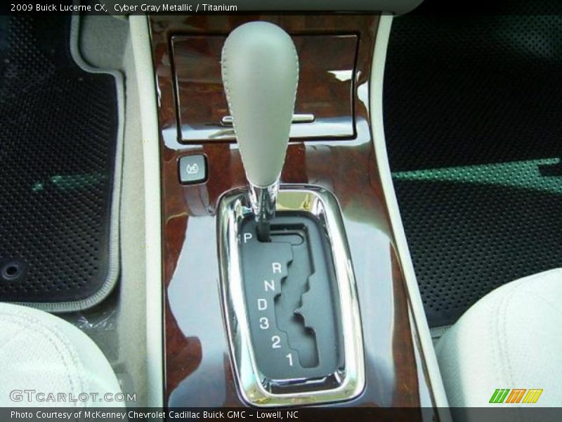 Cyber Gray Metallic / Titanium 2009 Buick Lucerne CX