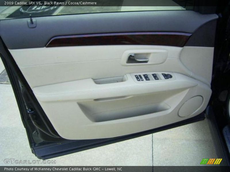 Black Raven / Cocoa/Cashmere 2009 Cadillac SRX V6