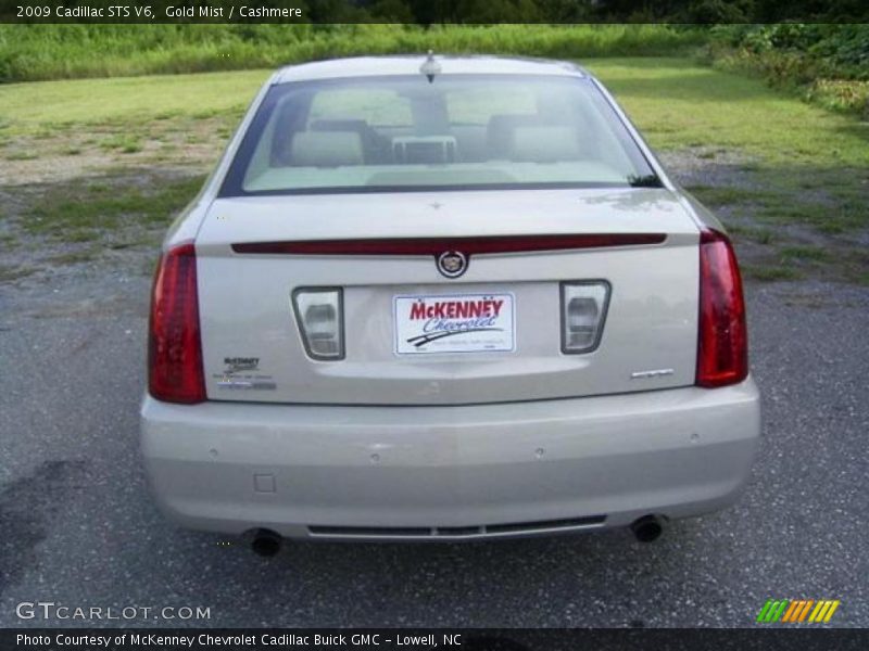 Gold Mist / Cashmere 2009 Cadillac STS V6