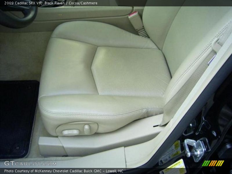 Black Raven / Cocoa/Cashmere 2009 Cadillac SRX V6