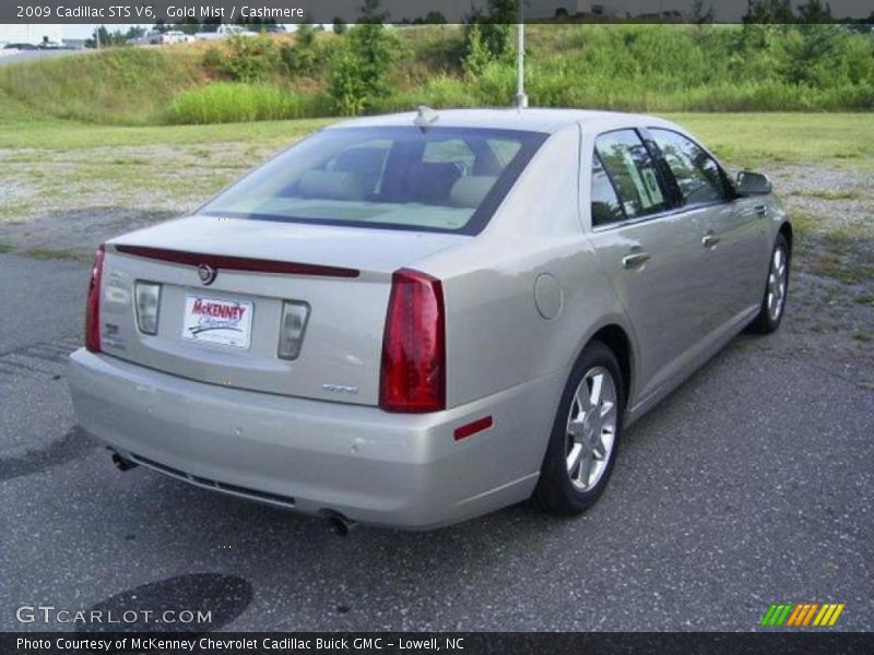 Gold Mist / Cashmere 2009 Cadillac STS V6