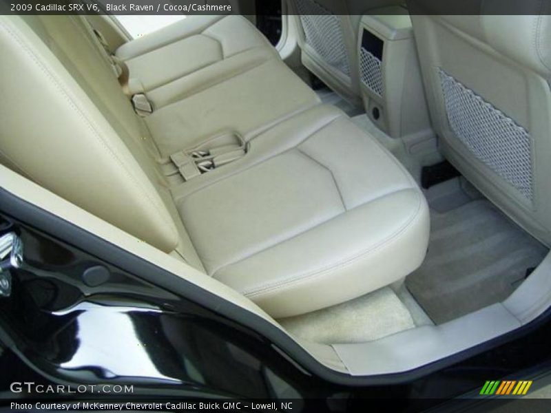 Black Raven / Cocoa/Cashmere 2009 Cadillac SRX V6