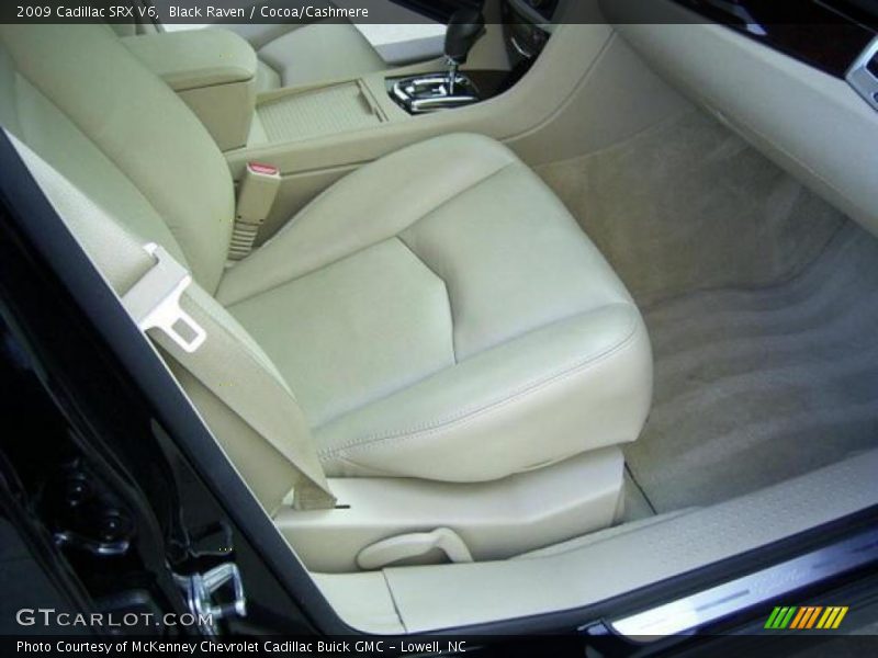 Black Raven / Cocoa/Cashmere 2009 Cadillac SRX V6