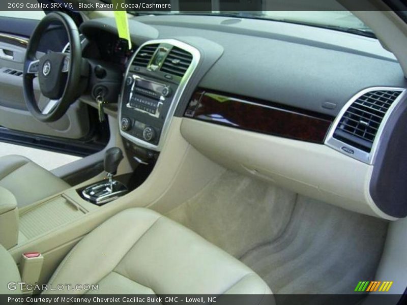 Black Raven / Cocoa/Cashmere 2009 Cadillac SRX V6