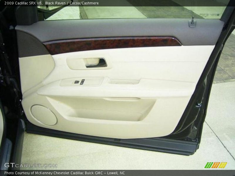 Black Raven / Cocoa/Cashmere 2009 Cadillac SRX V6