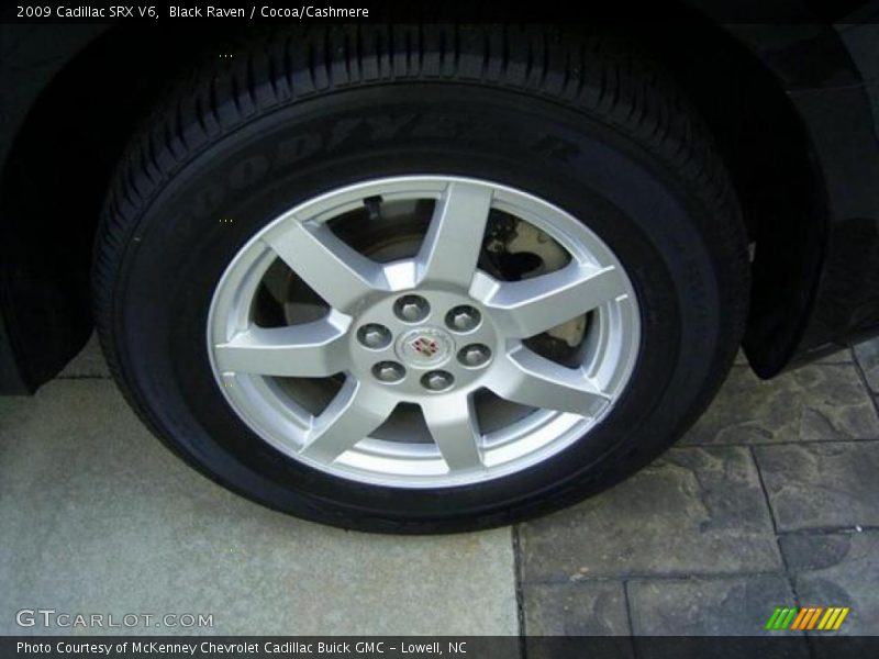 Black Raven / Cocoa/Cashmere 2009 Cadillac SRX V6