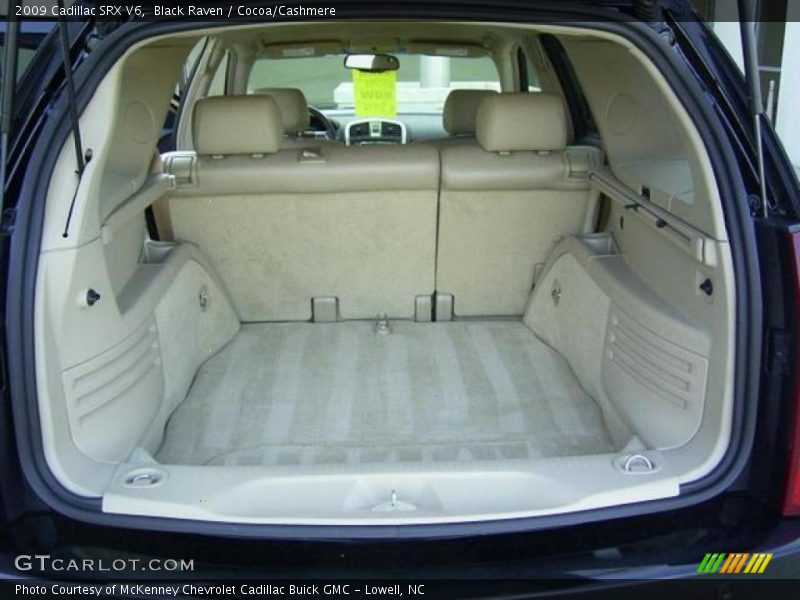 Black Raven / Cocoa/Cashmere 2009 Cadillac SRX V6