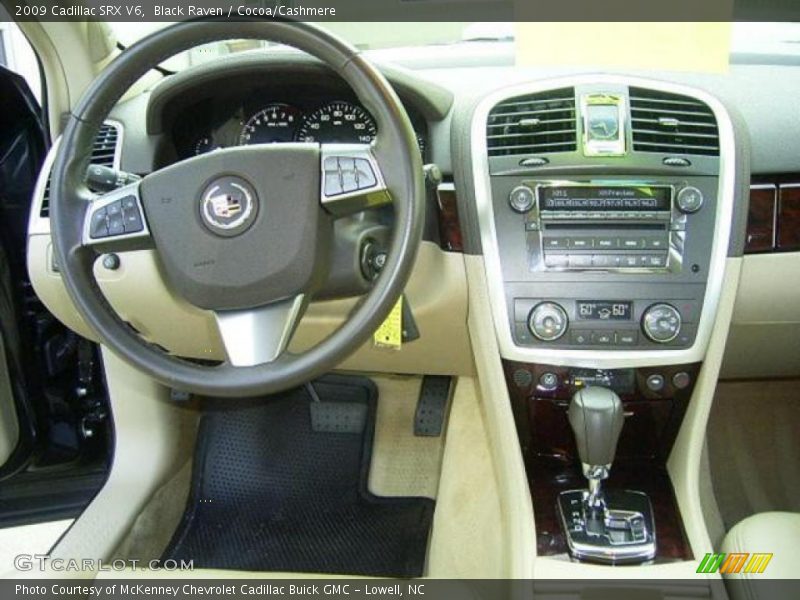 Black Raven / Cocoa/Cashmere 2009 Cadillac SRX V6