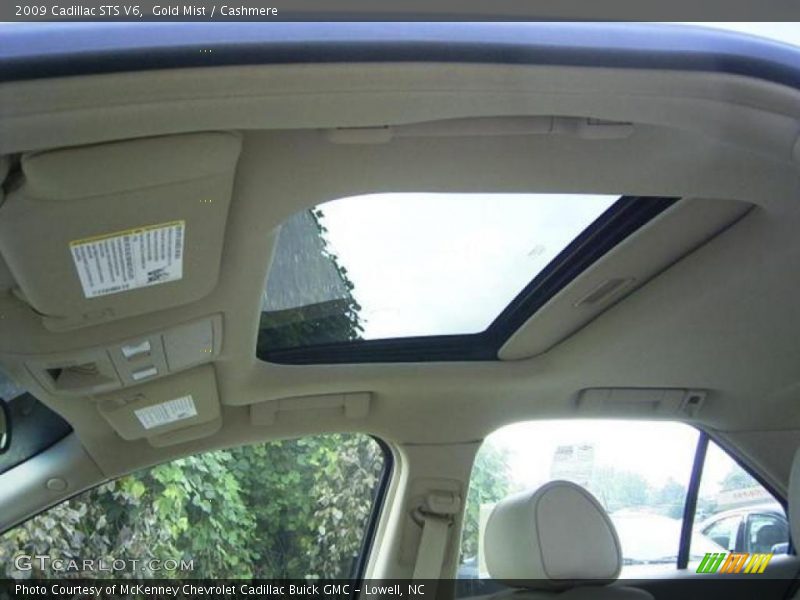 Gold Mist / Cashmere 2009 Cadillac STS V6
