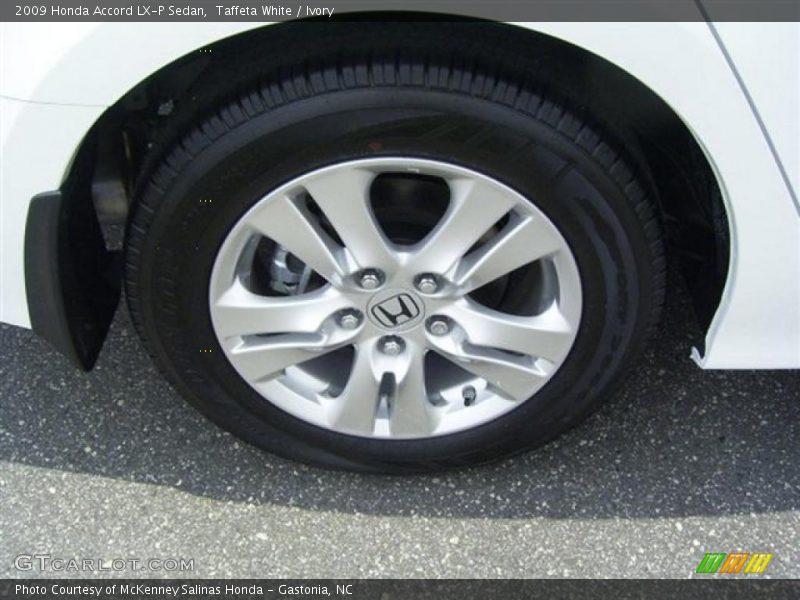 Taffeta White / Ivory 2009 Honda Accord LX-P Sedan