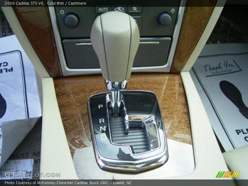 Gold Mist / Cashmere 2009 Cadillac STS V6