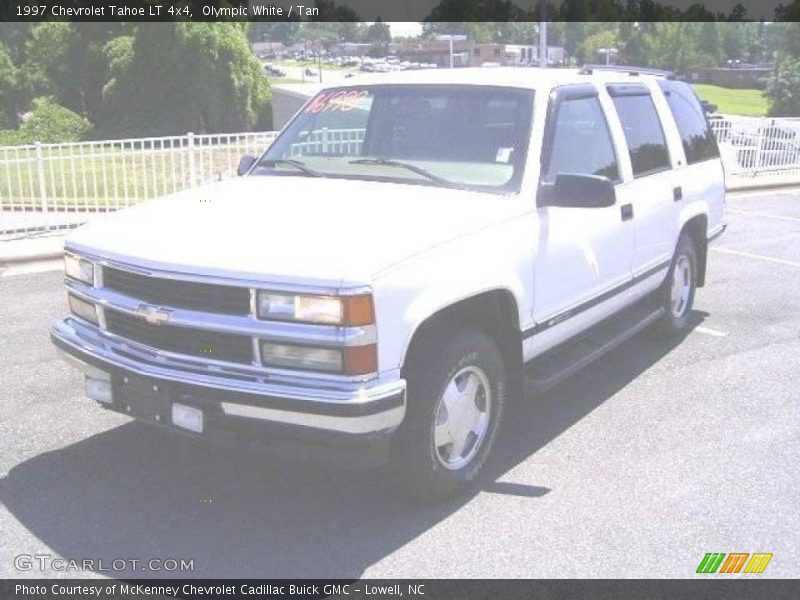 Olympic White / Tan 1997 Chevrolet Tahoe LT 4x4