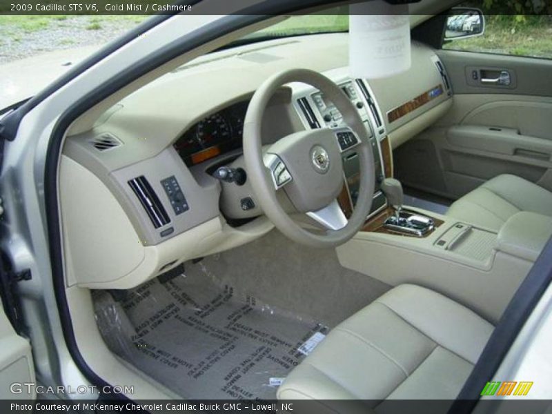 Gold Mist / Cashmere 2009 Cadillac STS V6