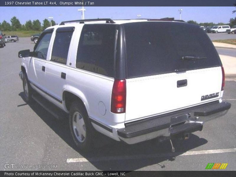 Olympic White / Tan 1997 Chevrolet Tahoe LT 4x4