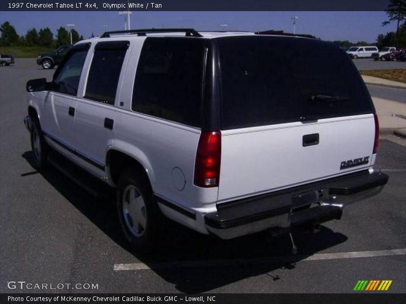 Olympic White / Tan 1997 Chevrolet Tahoe LT 4x4