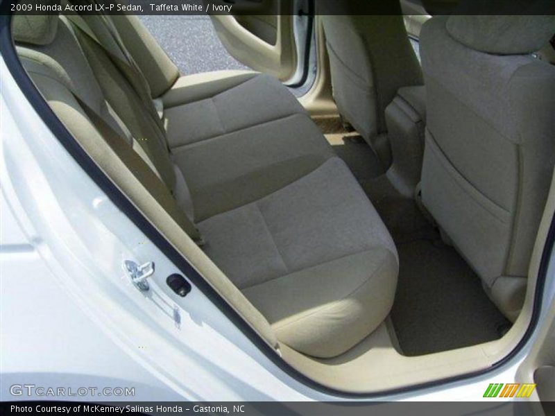 Taffeta White / Ivory 2009 Honda Accord LX-P Sedan