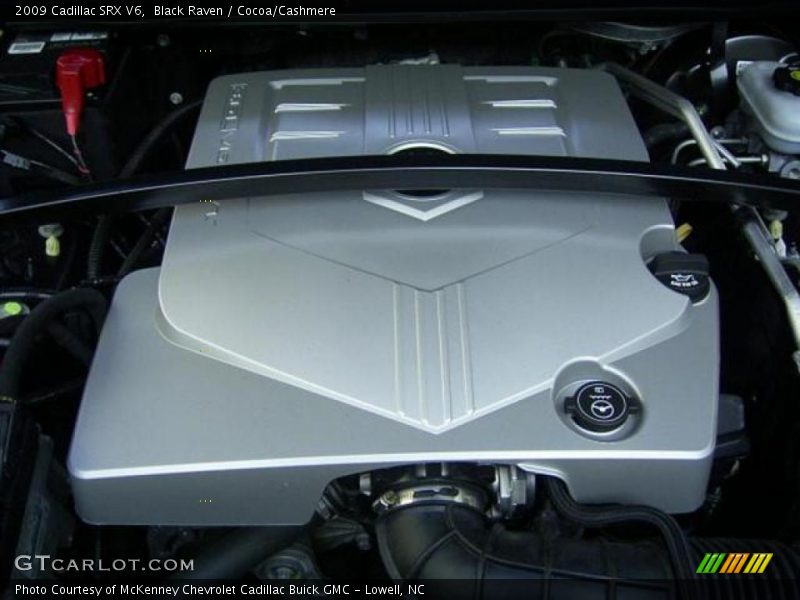 Black Raven / Cocoa/Cashmere 2009 Cadillac SRX V6
