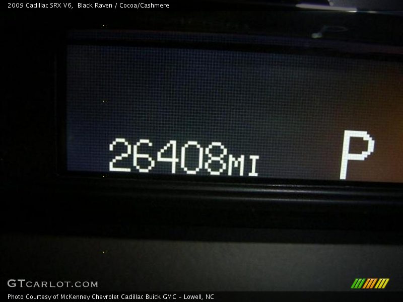Black Raven / Cocoa/Cashmere 2009 Cadillac SRX V6
