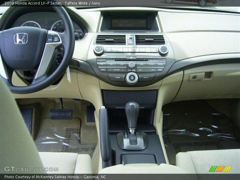 Taffeta White / Ivory 2009 Honda Accord LX-P Sedan