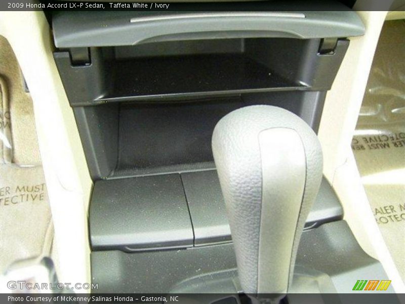 Taffeta White / Ivory 2009 Honda Accord LX-P Sedan