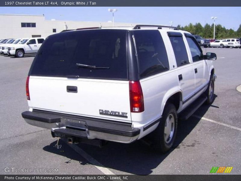Olympic White / Tan 1997 Chevrolet Tahoe LT 4x4